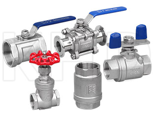 Threaded valve series