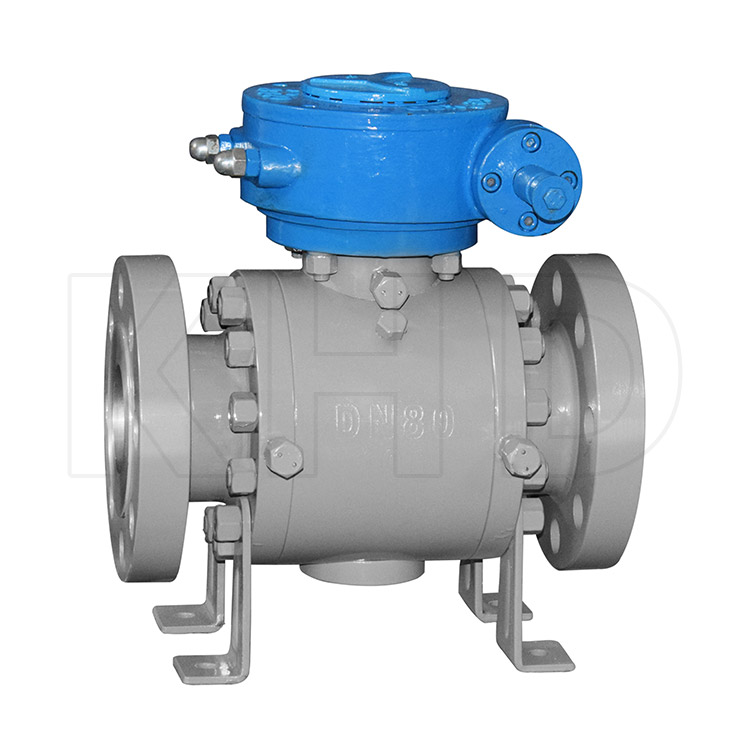 Forged steel flange ball valve