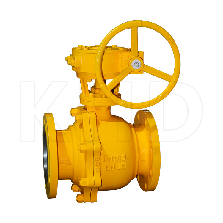 Fixed ball valve