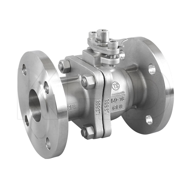 GB flange ball valve