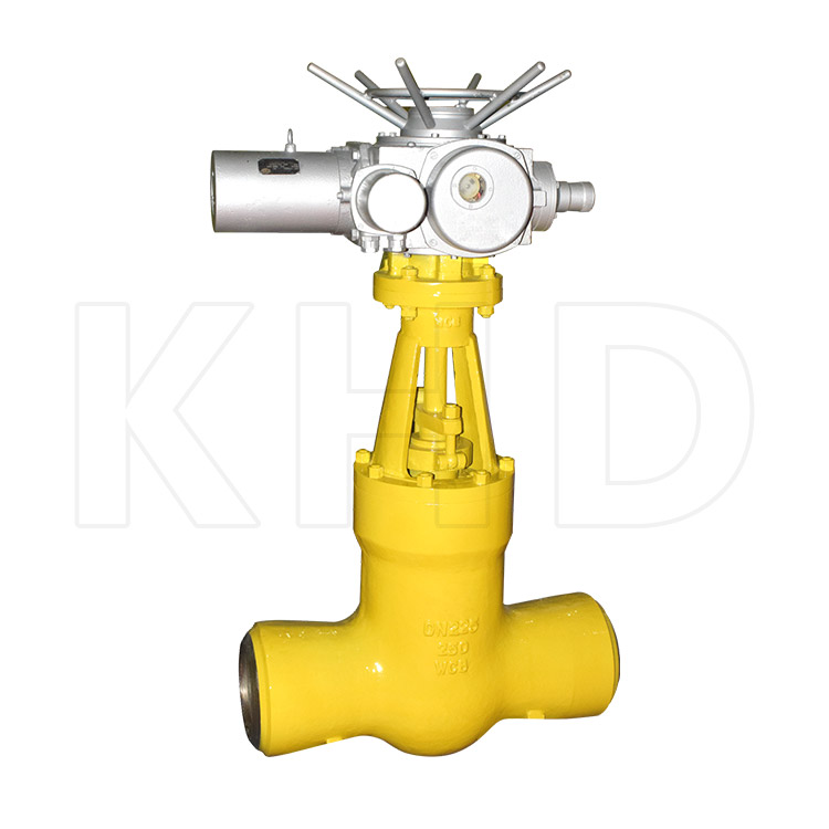 Power station gate valve