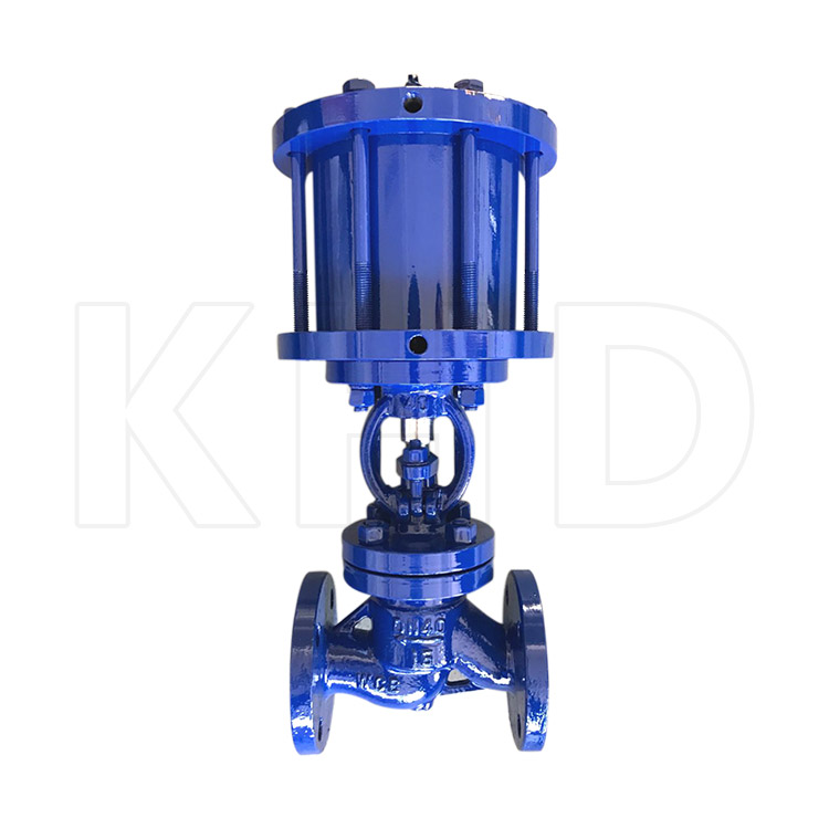 GB pneumatic globe valve