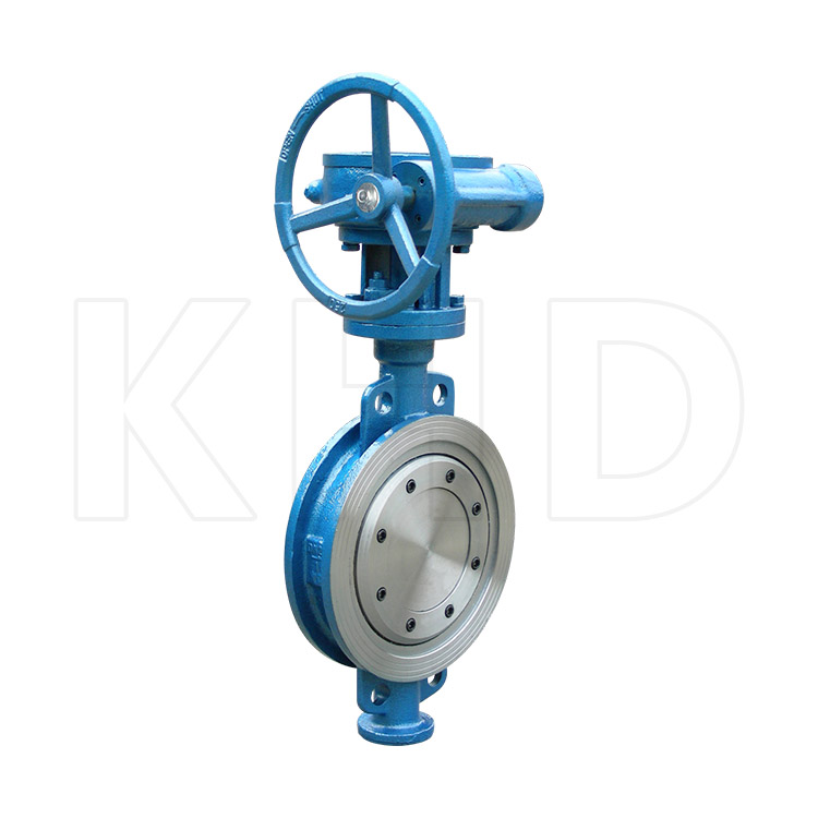 Hard sealed clamp butterfly valve