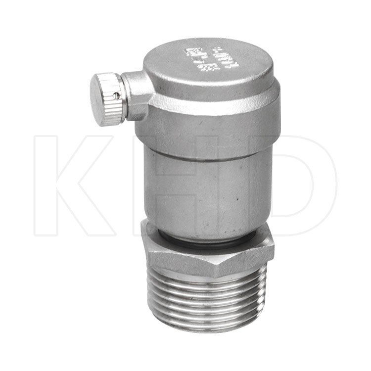Threaded exhaust valve