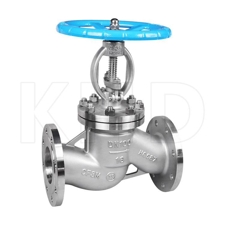 GB flange globe valve