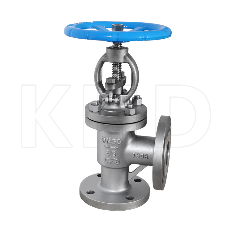 Angle globe valve