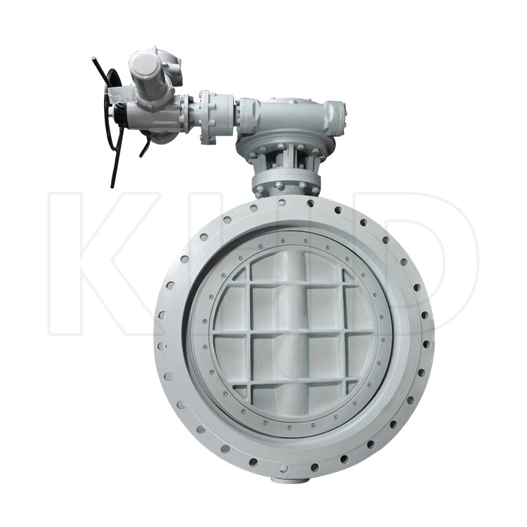 Electric flange butterfly valve
