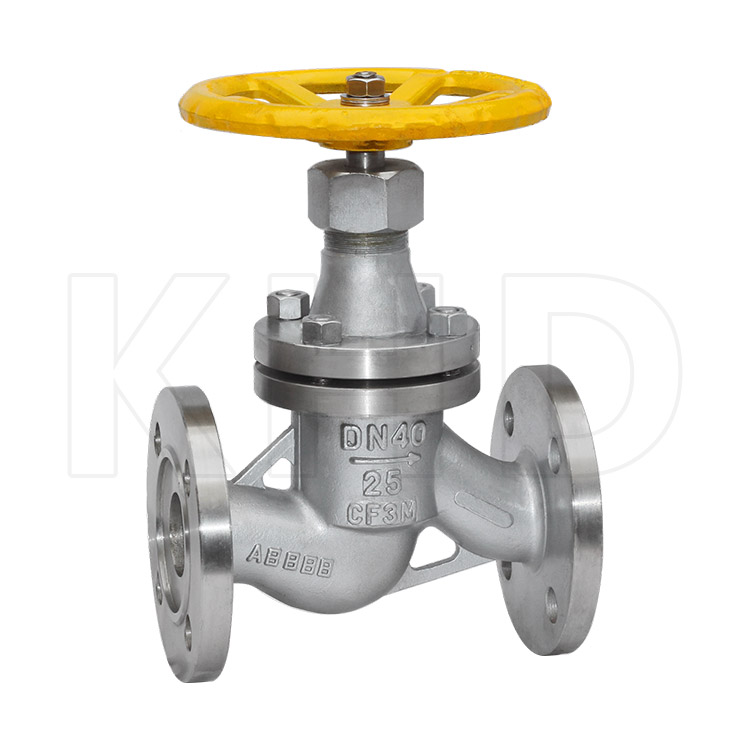 Globe valve for flanged ammonia