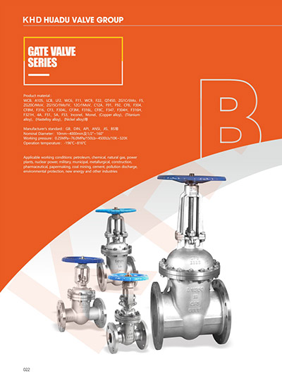 Gate valve series